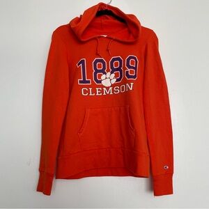 Champion Women’s Clemson Tigers Hoodie Orange Size XS